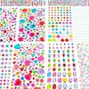 3D Rhinestone Rhinestone Stickers Mix-And-Match Self Adhesive Rhinestone Sticker  Dress-Up