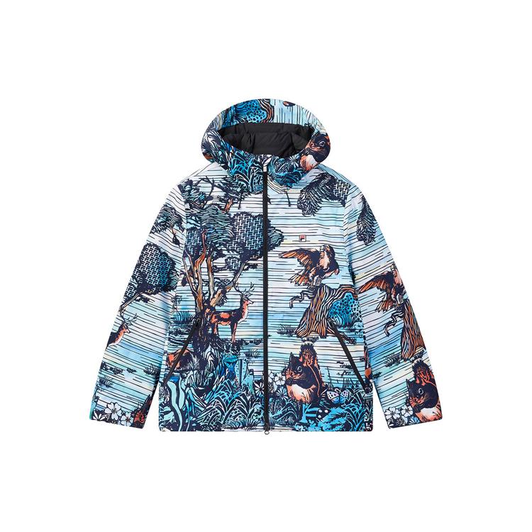 FILA Down Jacket Men's Forget Me Not Blue F11M048912F-LB