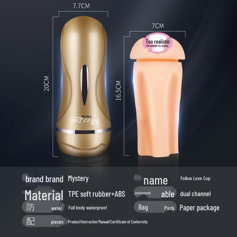 Miji Vibrant Flugzeugbecher Männlicher Massager Erwachsenenspielzeug 56/Box