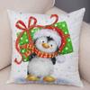 50 Style Merry Christmas Cushion Cover Decor Cute Cartoon Santa Claus Snowman Pillow Case Soft Plush Pillowcase for Sofa Home