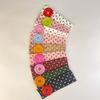 Colorful Elastic Hairband Vintage Style Polka Dot Headband High Quality Button Hairband