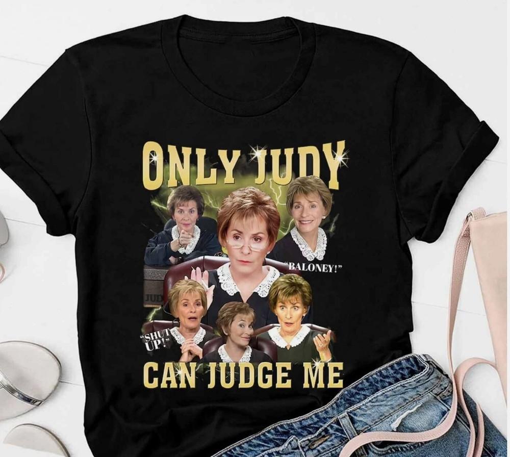 Only Judy Can Judge Me Retro Shirt