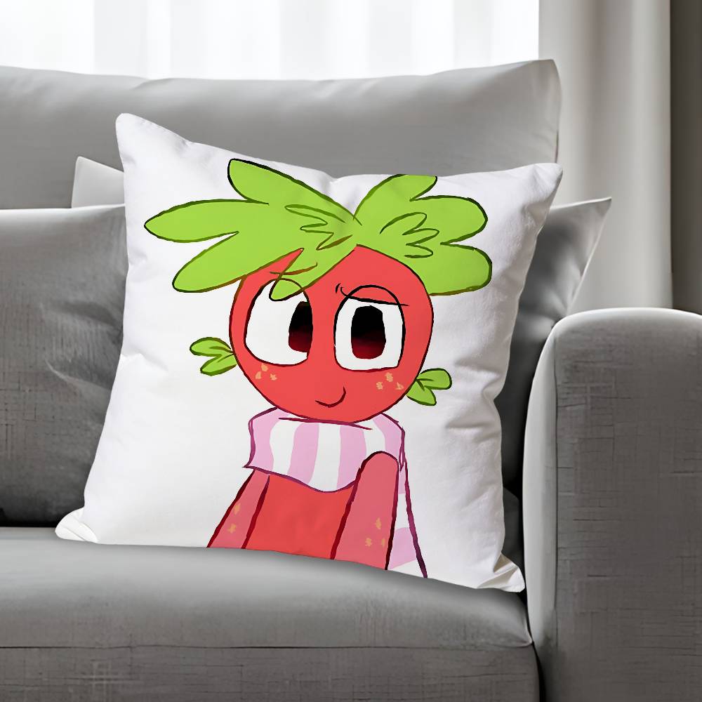 DDandys WWorlds Kiełek Anime Celebryta Towar Uniwersalny Nadrukowana Poszewka na Poduszkę Sofa Samochód Biuro Pokój Dekoracja Ochrona