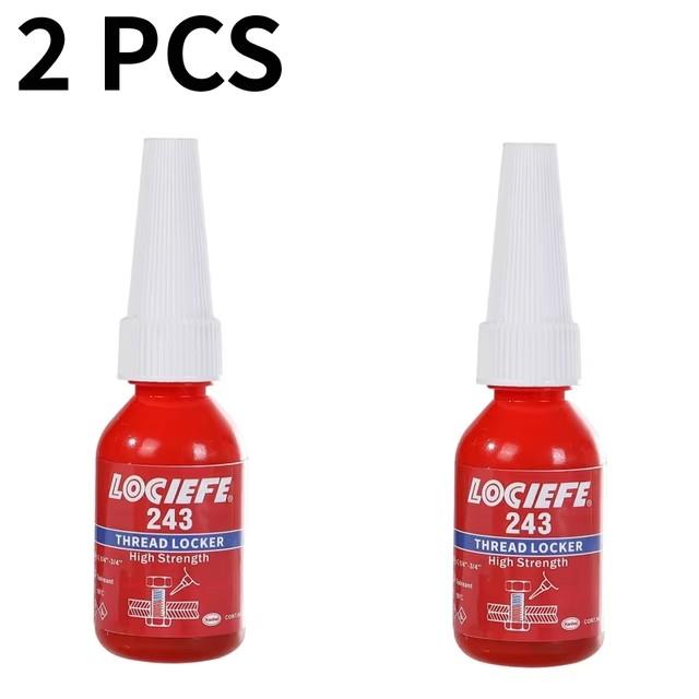 

10/50 мл фиксатор резьбы быстросохнущий фиксатор резьбы 243 фиксатор резьбы сильный противоскользящий клей для крепления резьбы 20ml