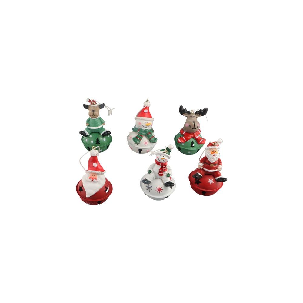 Santa Claus/Snowman/Elk Snowman Christmas Tree Pendant Cute Xmas Tree Pendant  New Year