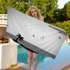 Alternative Rock N-Neighbourhood Beach Towel Colorful Bath Towels for Microfiber Quick Dry Custom Sand Beach Yoga Spa Gym Pool