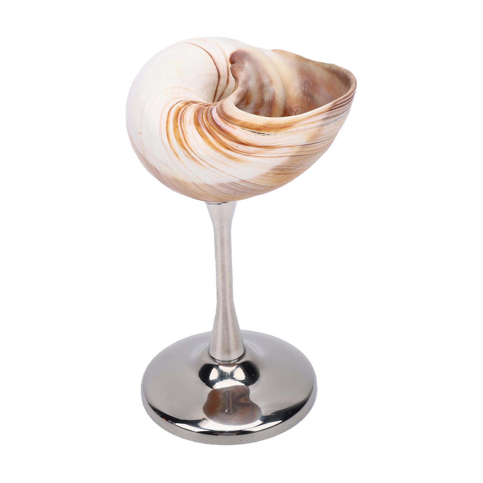 Fishine Conch Shell Wine Glass Wedding Wine Cup Martini Goblet Cocktail Drinkware Drinking Stemware For Birthday Wedding