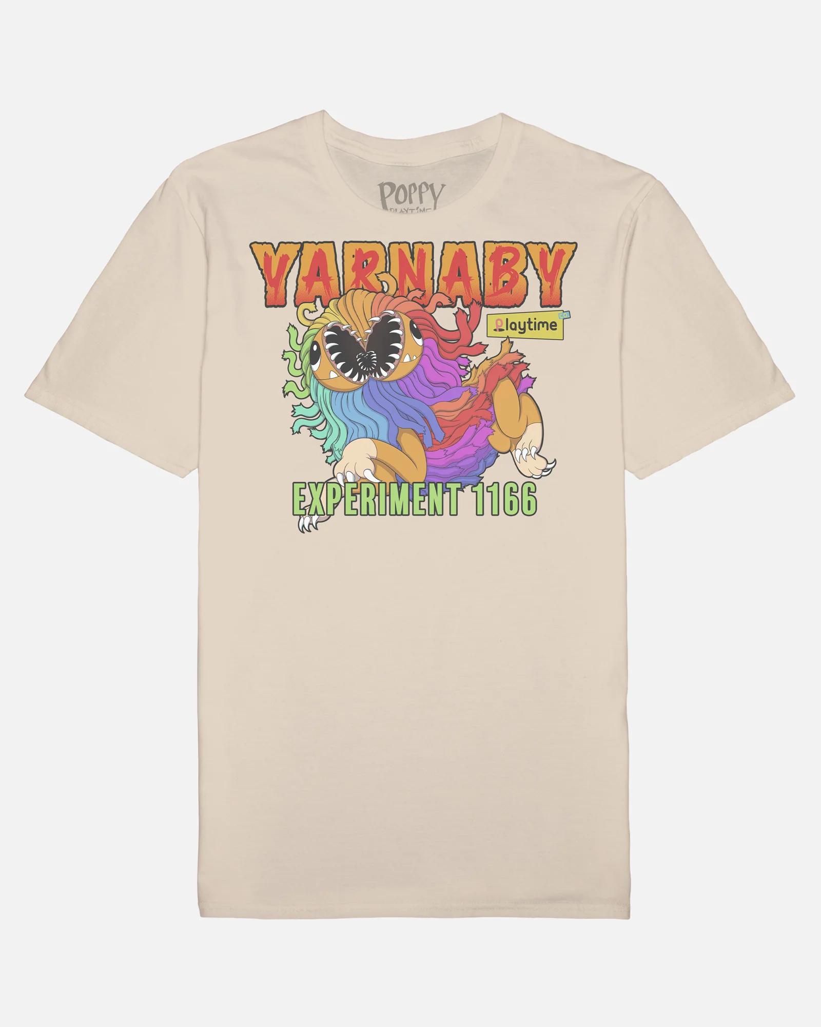 

Yarnaby Lazy Tshirt Portrait Poppy Game Time 2026 Summer New Hot Unisexs Womens Cotton Oversized Tshirt Street Wear Y2K 4XL