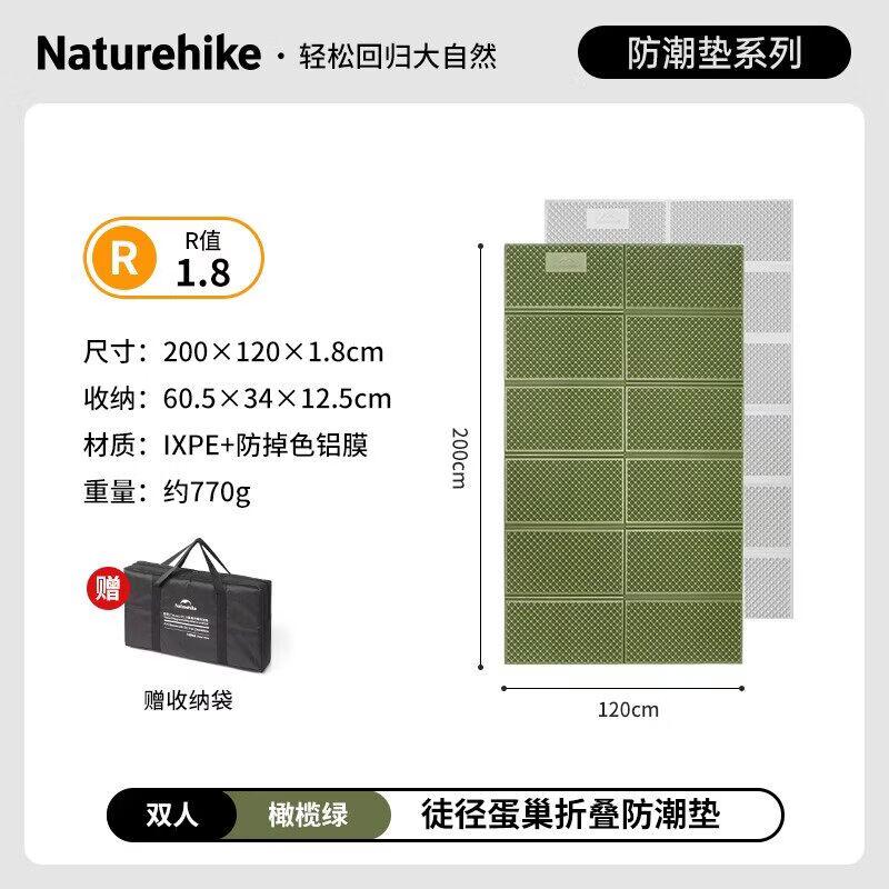 Naturehike Troues R1.8 Ultralight Folding Camping Mat
