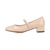 Barbara Soft Leather Patent Mary Jane Pumps 3.5cm Bbj105be