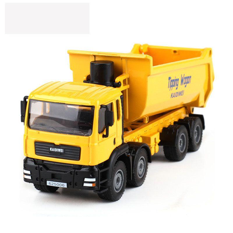 Exquisite 150 Alloy Diecast Model Dumper Truck Toy With Premium Craftsmanship For Kids