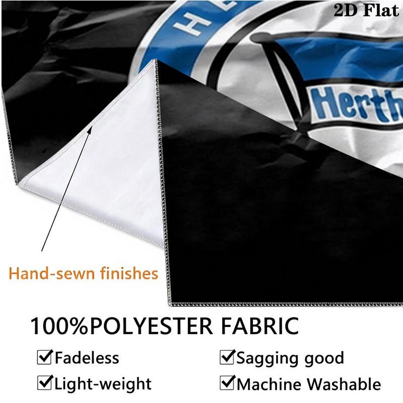 Hertha BSC Custom Name Wall Tapestry Aesthetic Wall Hanging Printed Fabric Blanket Decorative Tapestries for Bedroom Living Room Home Decor