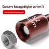 Strong Magnetic Hex Hand Drill Bit Holder - 8mm High Strength Socket Screwdriver Adapter
