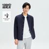 Benlai Men's Fleece-Lined Casual Long-Sleeve Shirt