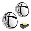 Auto Rückspiegel Sucker Spiegel 360 Blind Spot Spiegel Einstellbar Runde Rück weitwinkel Rahmen Hilfs Spiegel Konvexen P4J8