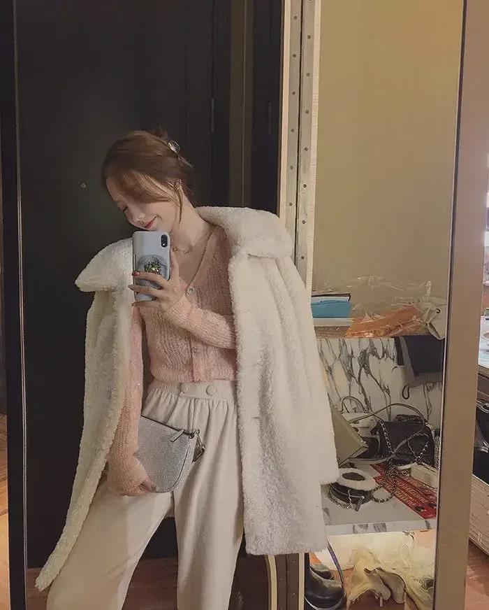 Women's High Waist Wide Leg Pants - 2023 Autumn/Winter Casual Drape Slim Fit