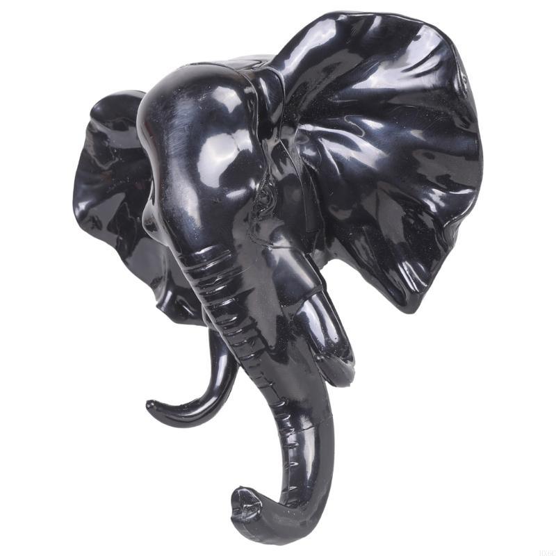 Elephant Deer Adhesive Wall Hanger Plastic Decorative Hook For Entryway Organization Gift Ready Home Accessory HX6C
