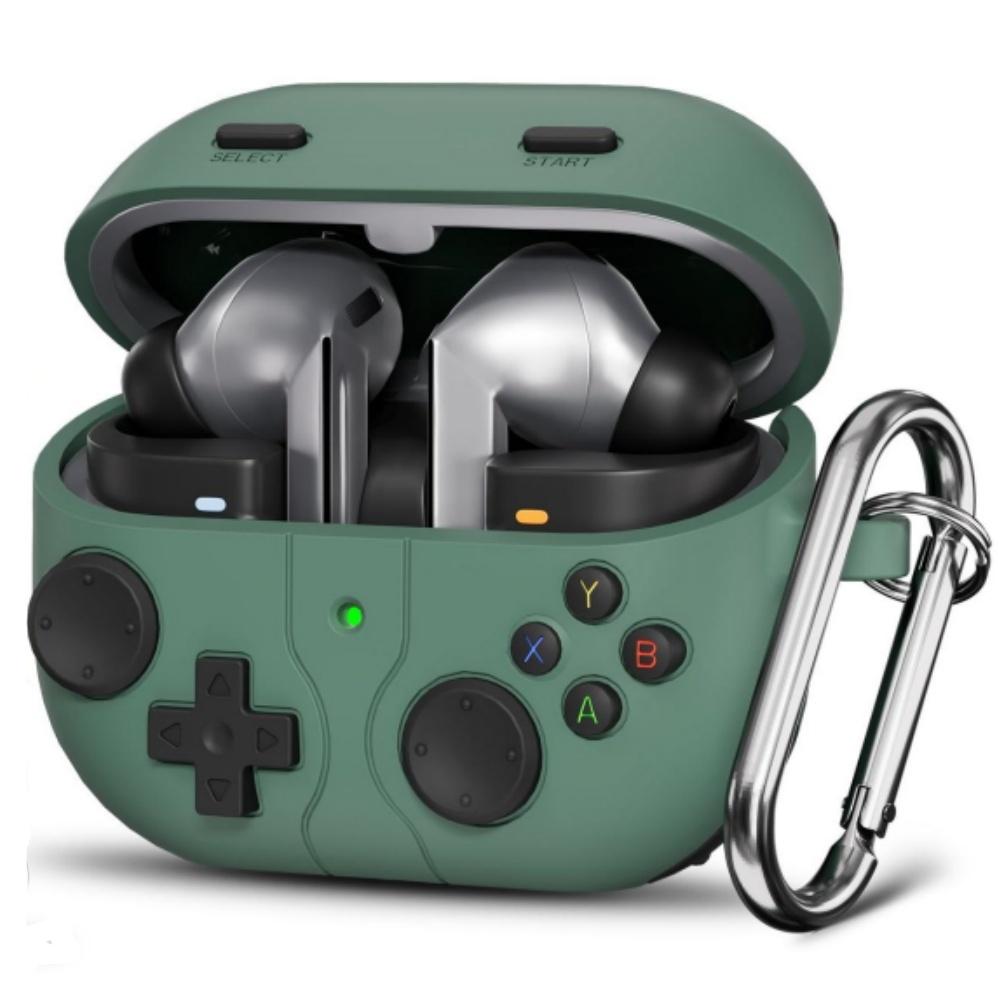 Case for Samsung Galaxy Buds 3/ Buds 3Pro with Secure Lock Clip Shockproof Protective with Carabiner for Samsung Galaxy Buds 3