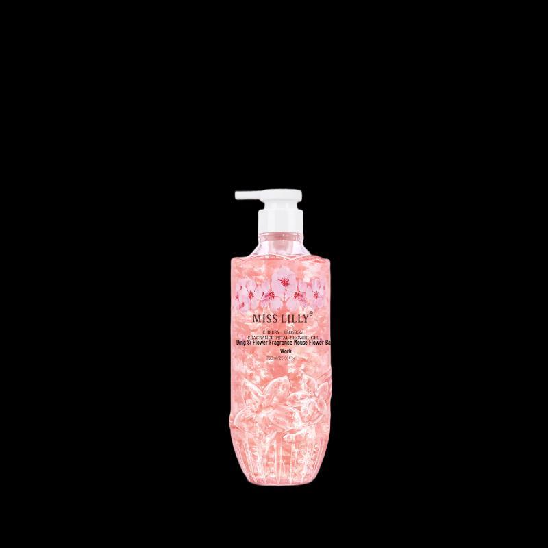 Miss Lilly Cherry Blossom Petal Shower Gel 750ml