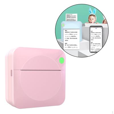 Photo Printer Connection USB Charging 1000mAh for Picture List Notes Study Android iOS
