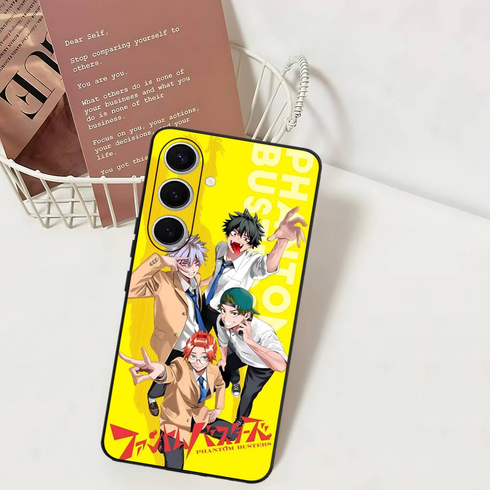 

Anime P-PHANTOM B-BUSTERS Phone Case For Samsung S 24 Fe 25 Ultra Plus 20 Lite 21 30 22 23 24 22 Ultra 5G Fundas Samsung S20 lite 5G