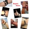 Hot Sale Couple Fashion Alloy Anchor Bracelet Bangle Braided Polyester Rope Bracelet for Women and Men