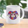 Cartoon The Amazing Digital Circu Coffee Mug Tableware Ceramic Ponmi Jax Clown Dishes Household Use Water Cup Creativity Mug Gift