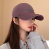Autumn and winter baseball cap women's soft top hat shows a small face, wide brim cap, enlarged and deepened high quality