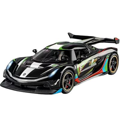 1/32 Scale Koenigsegg JESKO Simulation Alloy Metal Race Car Model Diecasts & Toy Vehicles Cars Decoration Education Toys for Children Boy Gift
