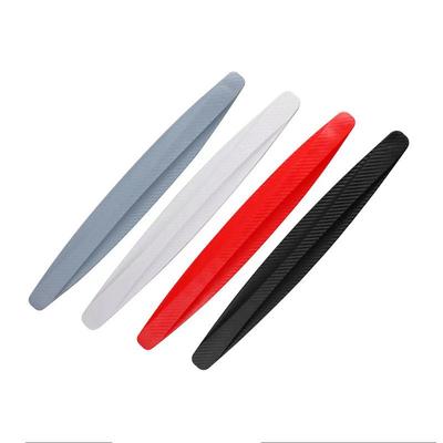 Universal Carbon Fiber Bumper Protector Strip - Front/Rear Anti-Scratch & Anti-Rub Protection