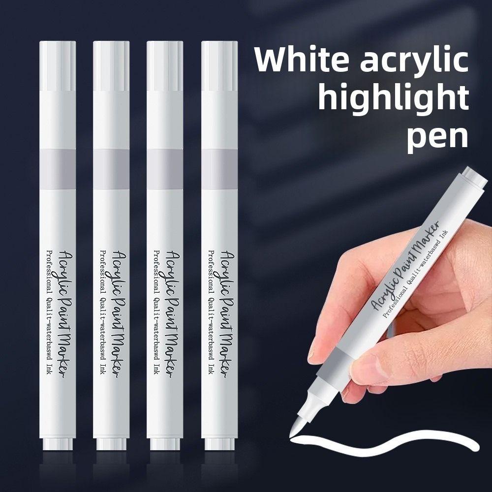 1/10Pcs Acrylic Ink Marker Pens Hard Soft Nibs Handbook Card Pen Student Stationery