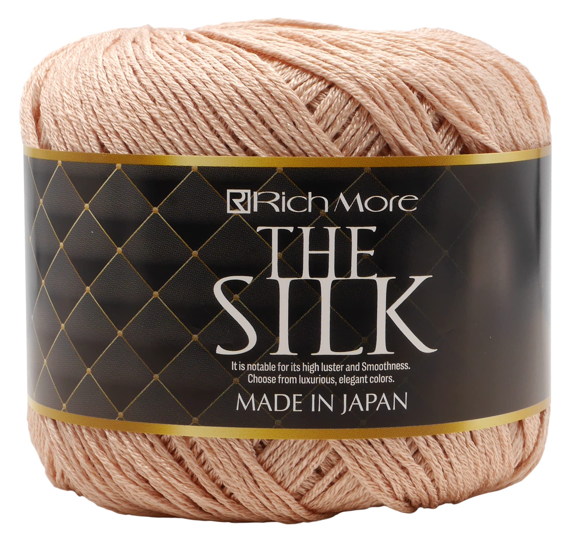 

Richmore The Silk Hand Knitting Medium Pale 3096 Yarn, Fine, Col. 104, Orange, 25g, Approx. 95m,