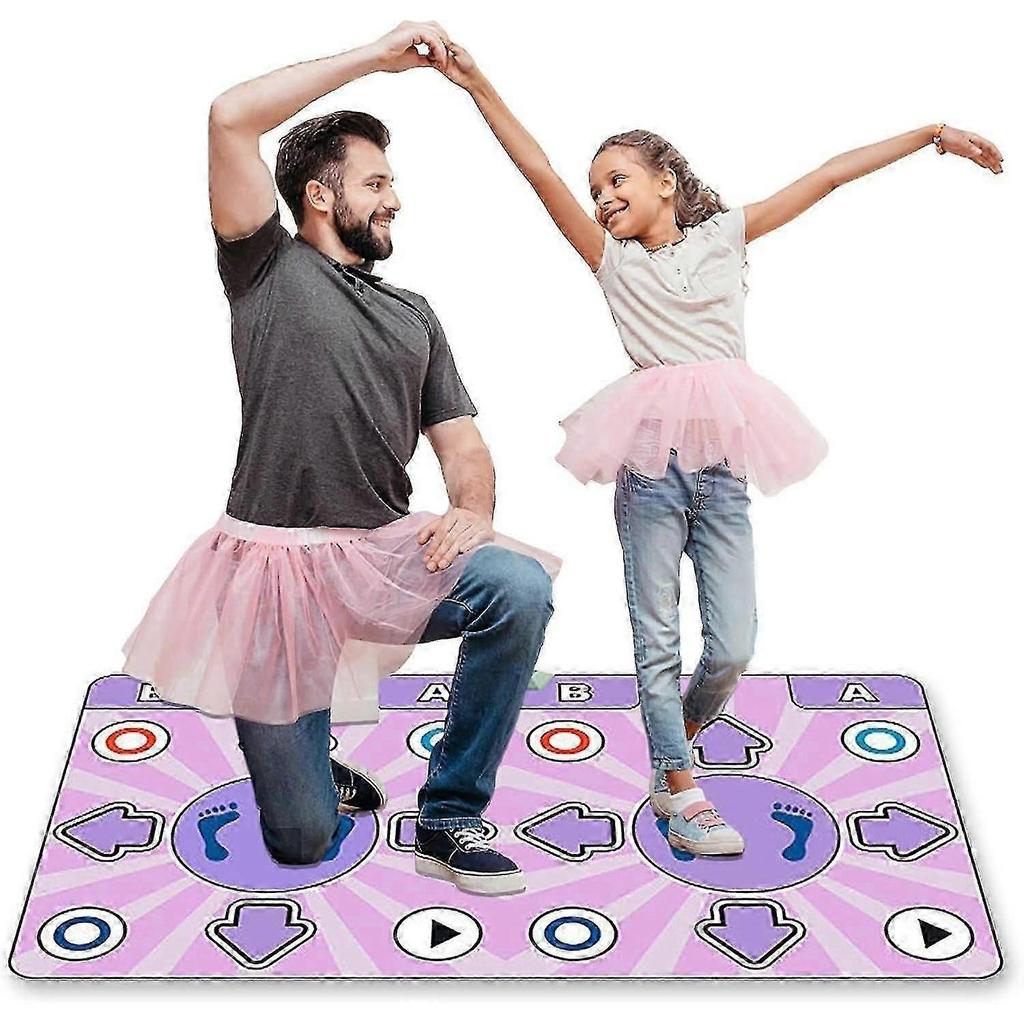 AI Camera Dual-Player Wireless Dance Mat – A non-slip dance mat suitable for both children and adults.