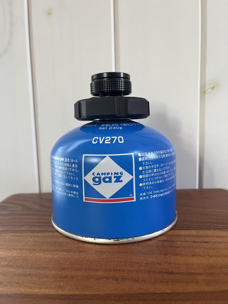 CAMPING MOON OD Canister Adapter for Cangas CV270, CV300, and CV470, Black Gear, BKZ07