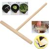 Chinese Specialty Crepe Maker Pancake Batter Wooden Stick  Smooth Pancake Maker Egg Cooker Pan Flip Nonstick Baking Home Decor
