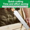 Japanese Style Hand Saw Single/Double Sided Fine Tooth Wood Saw SK5 Steel Flexible Hand Saw Garden Hand Tool for Woodworking