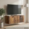 Wall Mounted TV Cabinet Reclaimed Wood Look 78.5 X 31 X 30 Cm