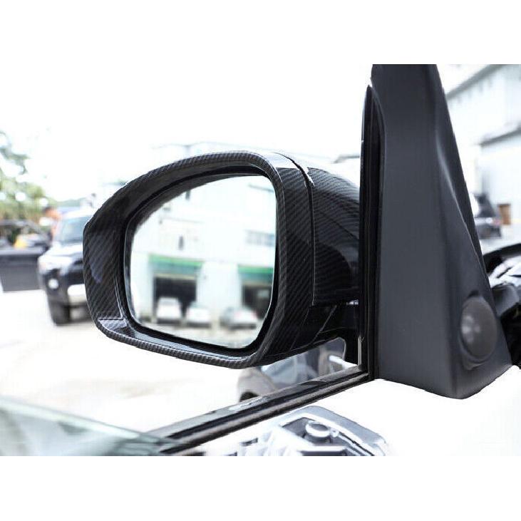 For Range Rover Sport 14-22 Carbon Fiber Rear View Side Door Mirror Strip Cover