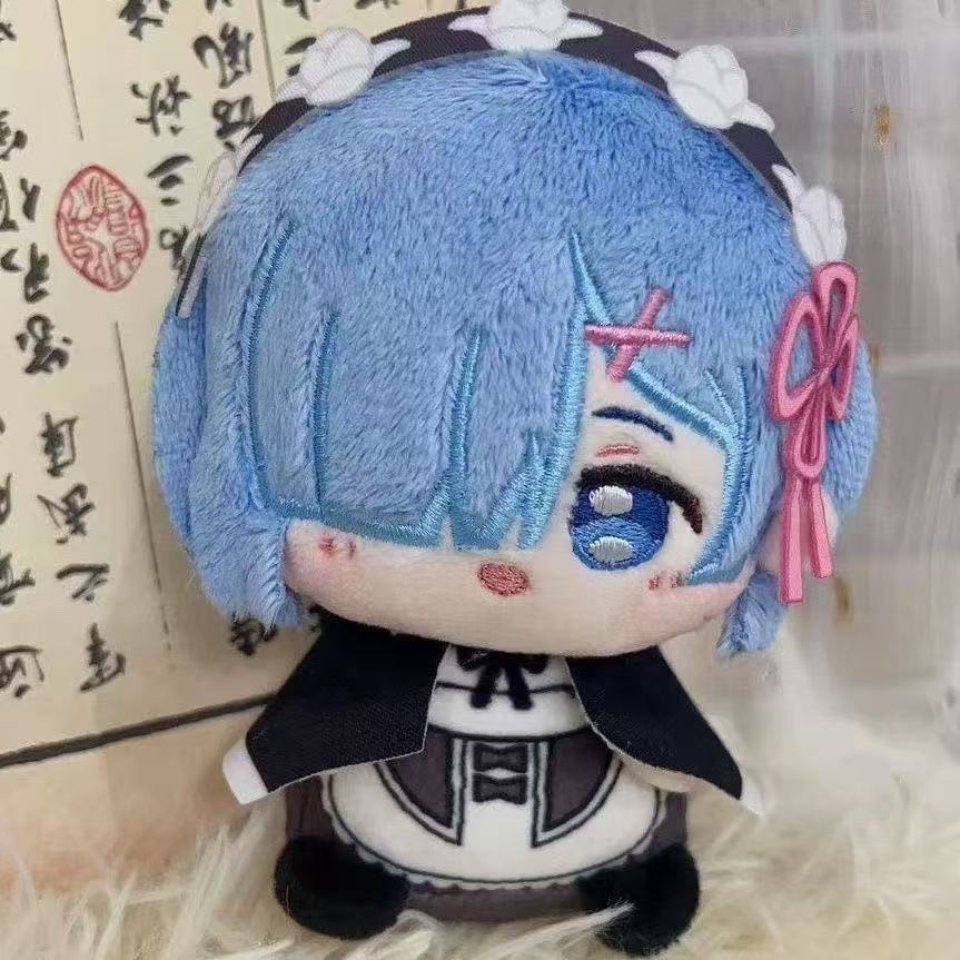 Kawaii Different World From Zero Peluche Bambola Rem Anime Cosplay Ciondolo Portachiavi Figura Cartone Animato Peluche Giocattolo Regalo di Compleanno per Bambini