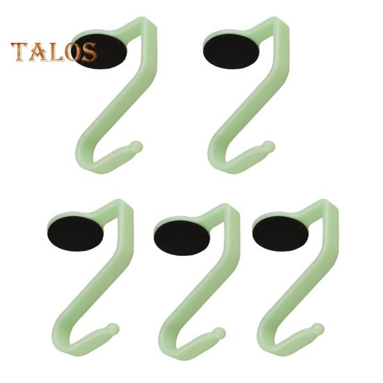 

5 шт. вешалки для стола экономят место, многофункциональные прочные прочные гладкие края настольные подвесные крючки товары для дома зелёный