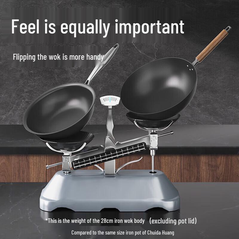 COOKER KING 28cm Schmiedeeisen Wok