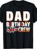Funny Firefighter Theme, Men's T-Shirt, Dad'S Birthday Crew Fire Truck Design, Father'S Day Gift Summer Wear