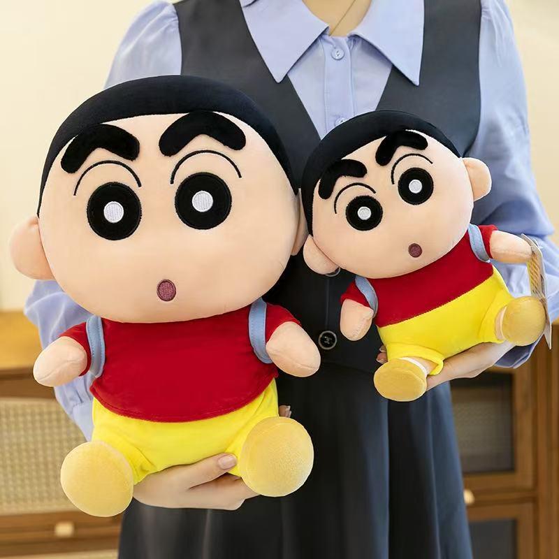 Japanese Crayon Shin-chan Cute Plush Backpack Pillow Toy - Children's Birthday Gift