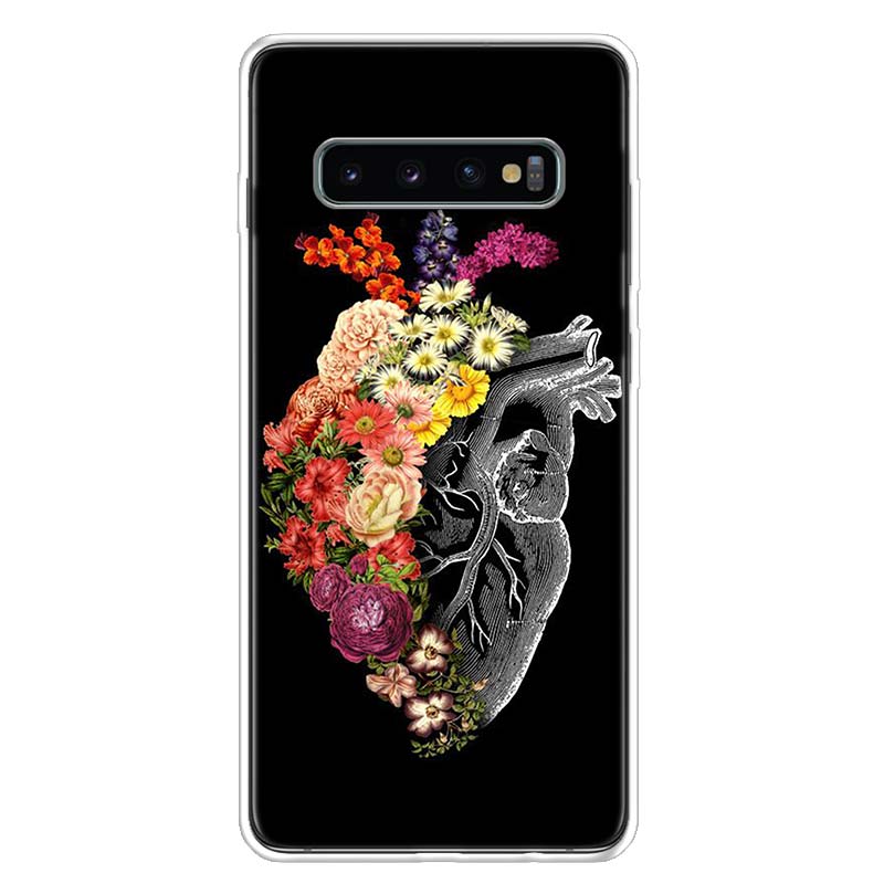 Human Anatomy For Samsung Galaxy S25 S24 S23 S22 Ultra Phone Case S21 Plus S20 FE S10 + S25Edge Fundas Cover Galaxy S25 S24 S23