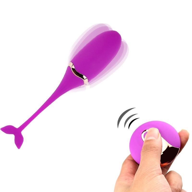 Silicone Bullet Egg Vibrators Wireless Remote Control for Women USB Charge G Spot Clitoris Stimulator Adult Sex Toys for Woman