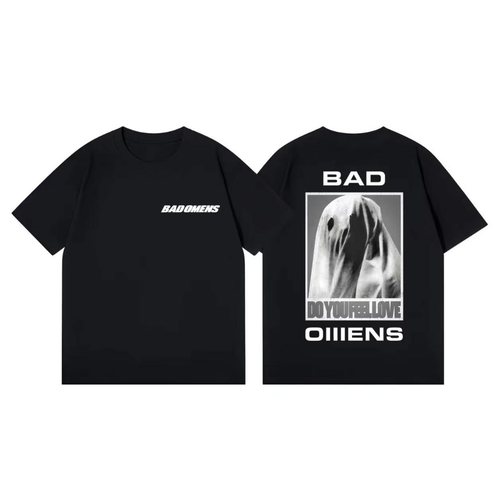 Bad Omens Do You Feel Love Tour Merch T-shirt Men s Women Metalcore Rock Style T-shirt Summer Fashion T Shirt S