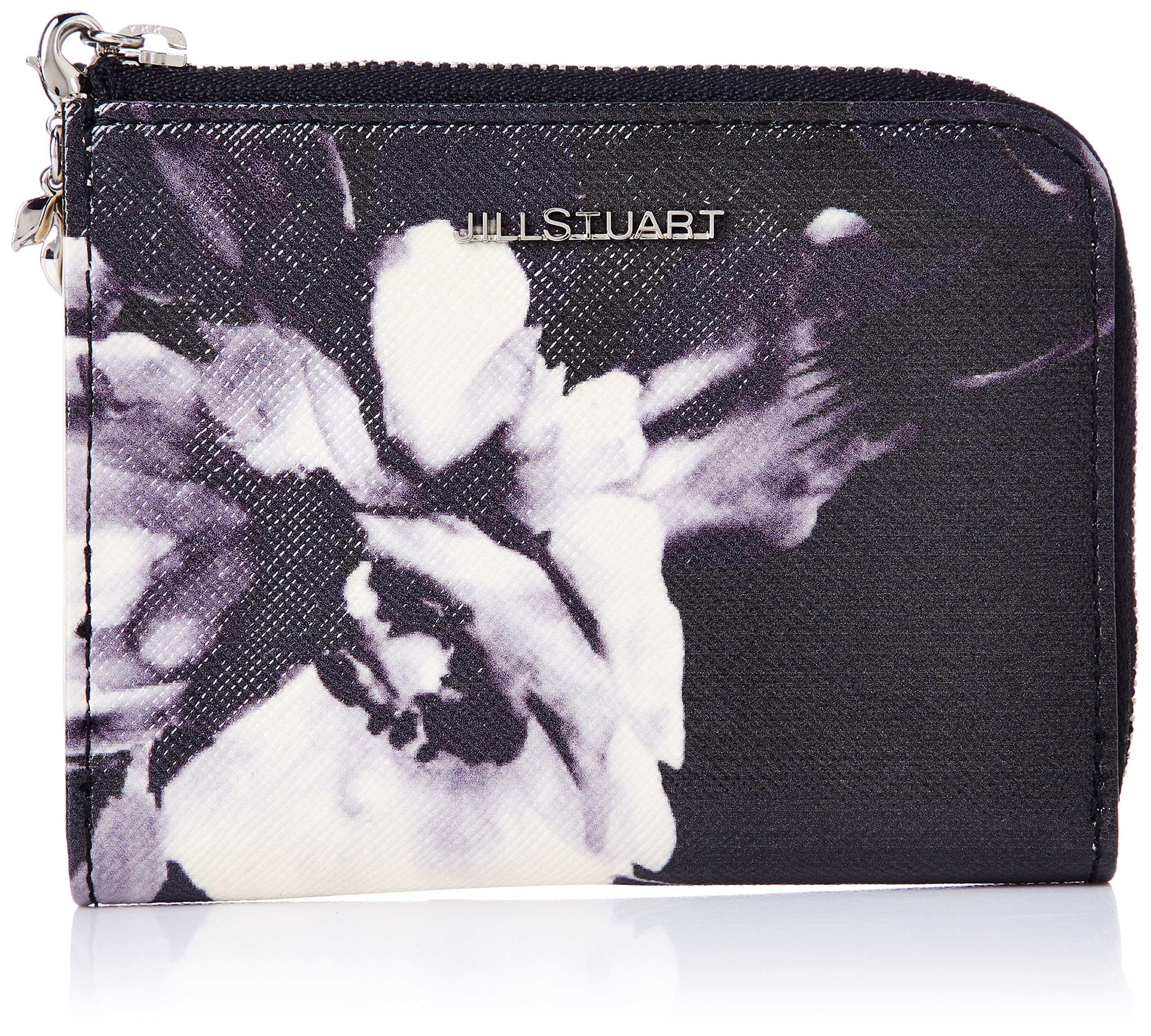 

JILL STUART Small Wallet Gloss Petal Multi-Case Black