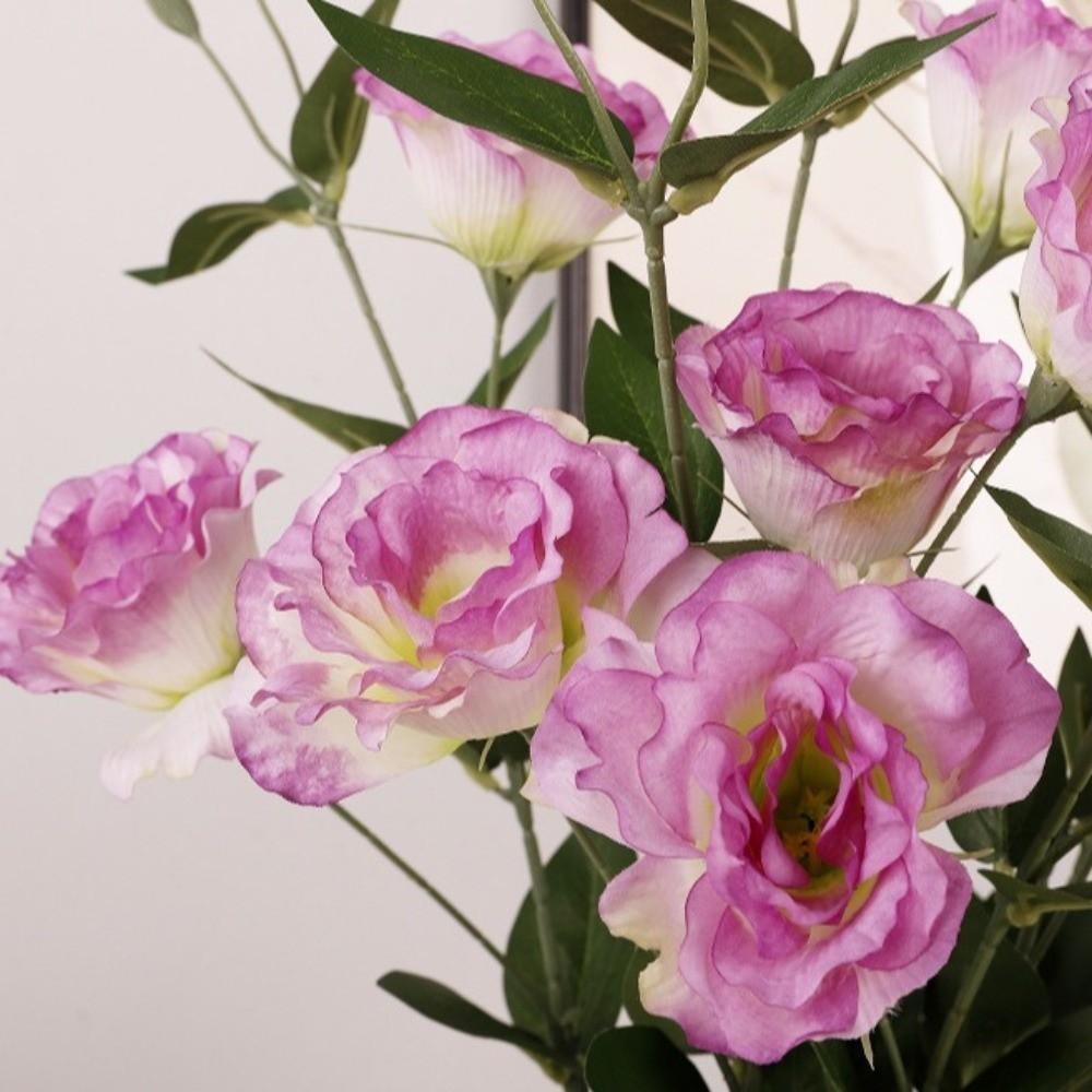 Lisianthus Simulation Big Lisianthus Platycodon Flower Faux Balloon Branch  Teacher's Day