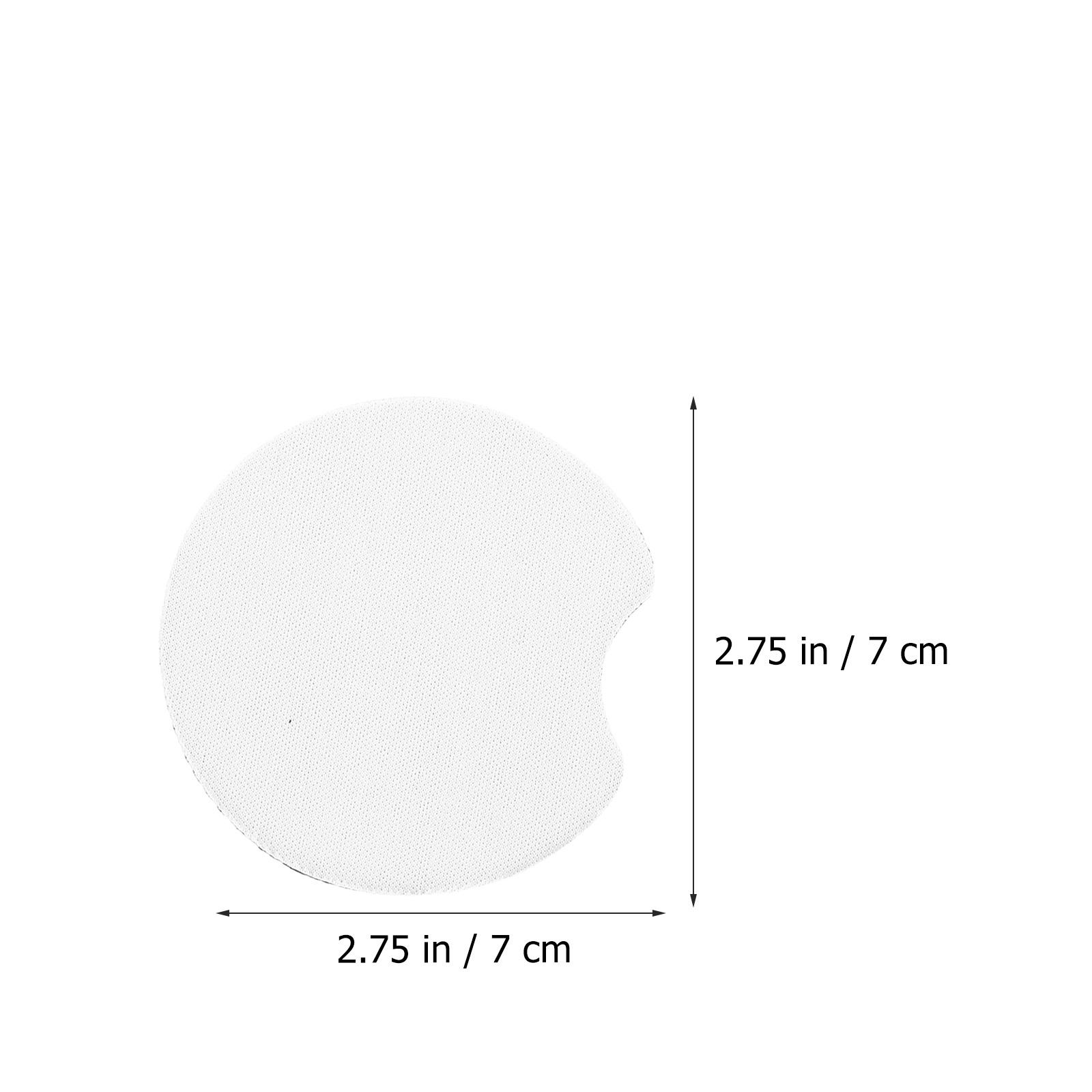

50pcs Car Coasters Blank Diy Sublimation Coasters Heat-Resistant Wear-Resistant Non-Slip Cup Mats For Car Portable Holder other