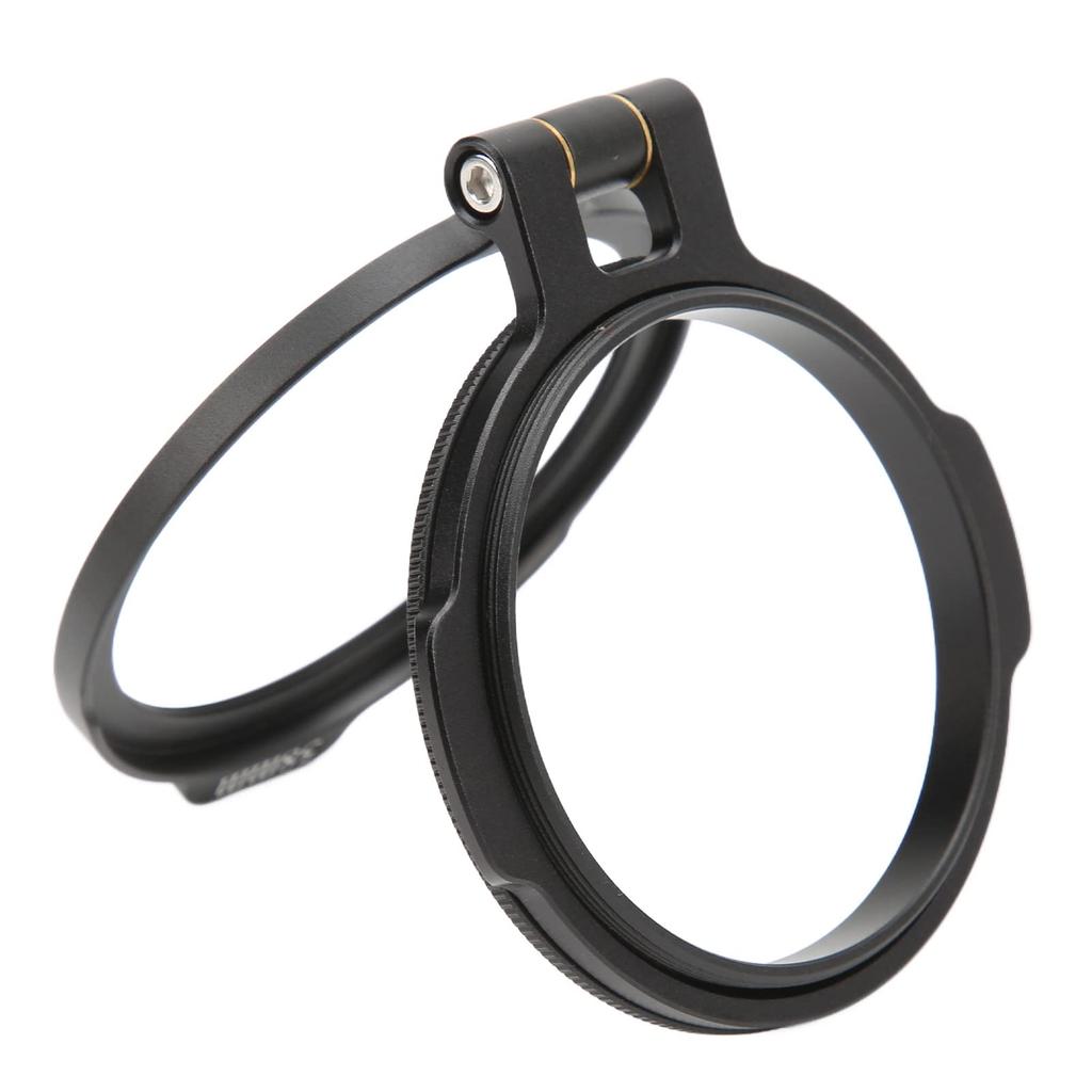 Camera Lens Filter Ring, Durable Quick Switch, Multi-Size Lens Filter Holder, Aluminum Alloy Material, for Wide-Angle Prime Zoom Lenses, Achieves Bett